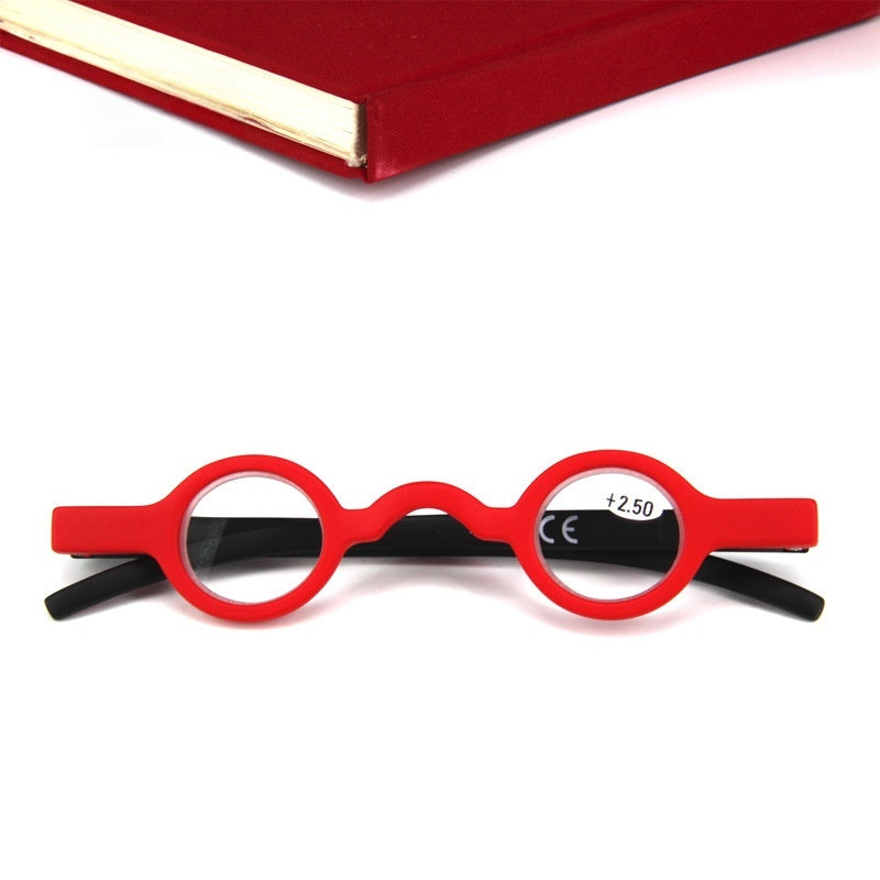 Elderly Retro Mini Round Color Matching Reading Glasses |  PHYLIA