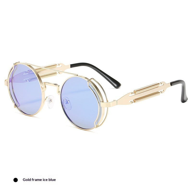 Unique Retro-Futuristic Steam-Wave Tinted Eyewear | PHYLIA