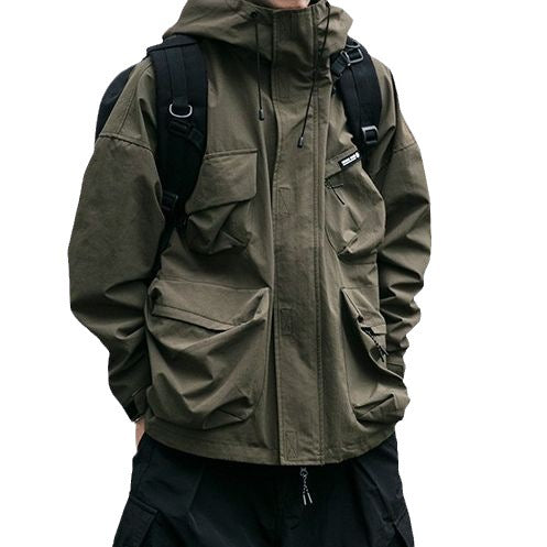 Men’s Casual Functional Loose-Fit Windproof Outerwear | PHYLIA