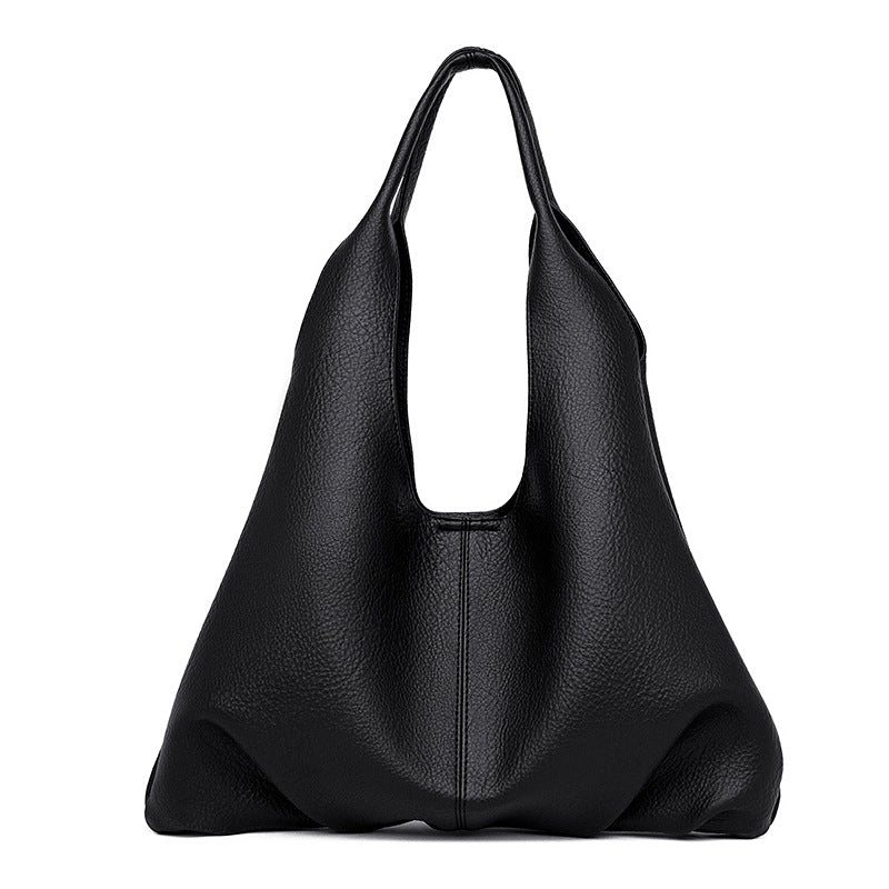 Minimalist Large Shoulder Bag – Spacious Everyday Tote | PHYLIA