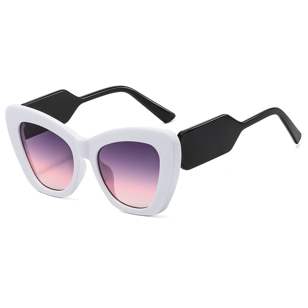 European & American Style Contrast Modern Color Sunglasses | PHYLIA