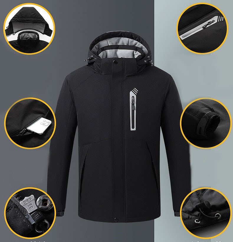 Smart Heating Jacket – USB Powered Warmth | PHYLIA