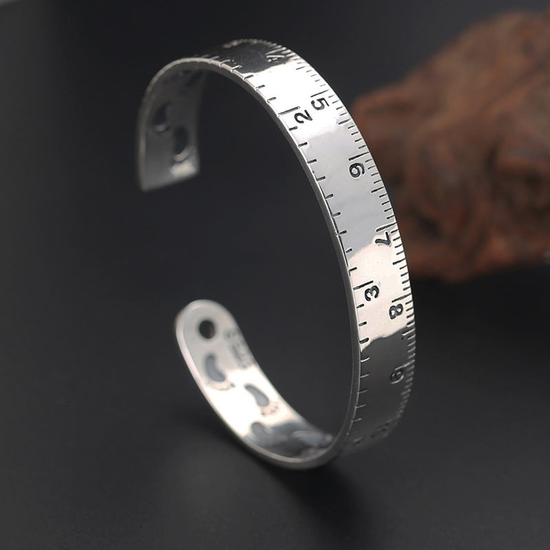 Ruler Design Bracelet – Creative Statement Jewelry | PHYLIA