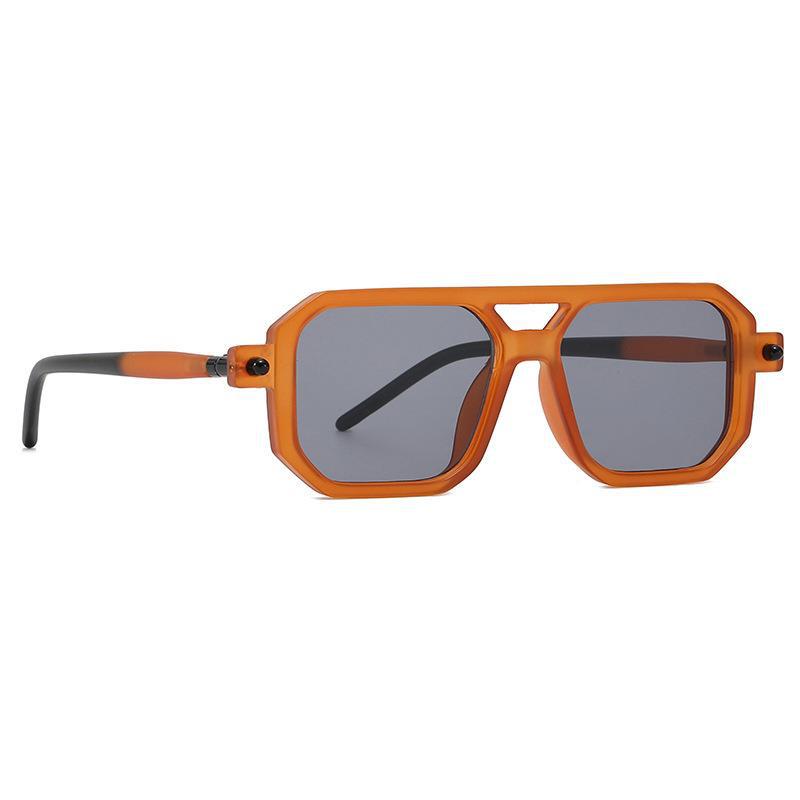 Thick Square Frame Glasses | PHYLIA