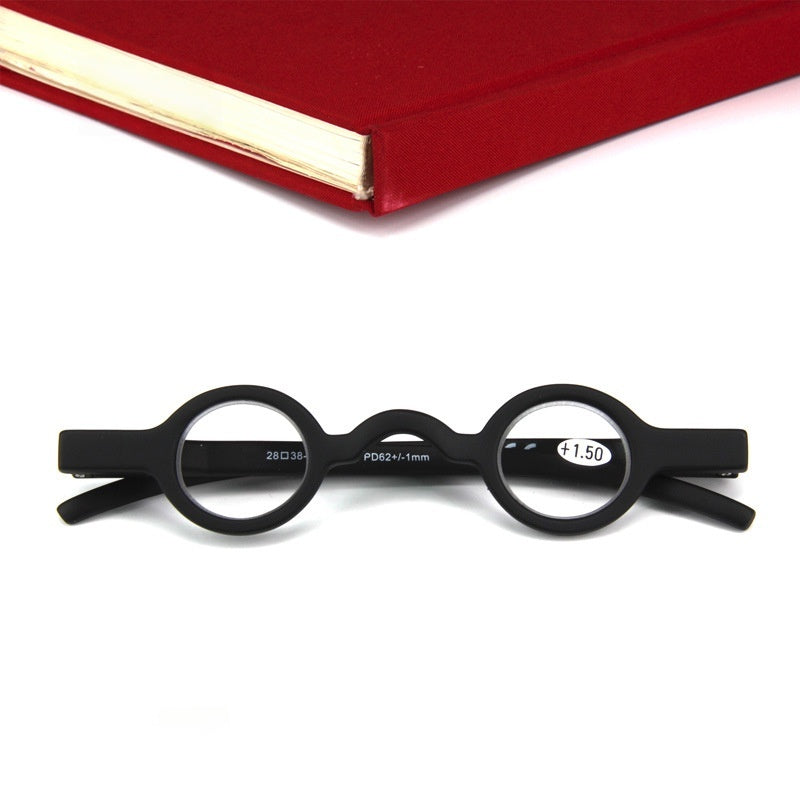 Elderly Retro Mini Round Color Matching Reading Glasses |  PHYLIA