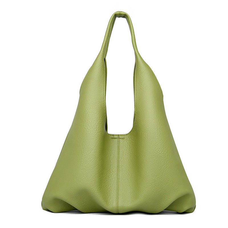 Minimalist Large Shoulder Bag – Spacious Everyday Tote | PHYLIA