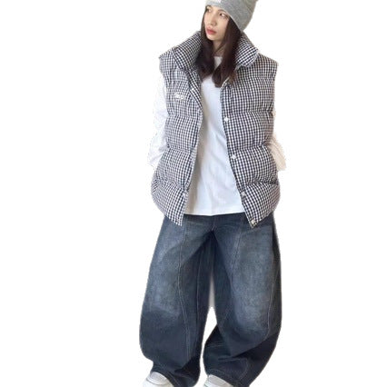 Versatile Loose-Fitting Floor-Length Wide-Leg Pants | PHYLIA