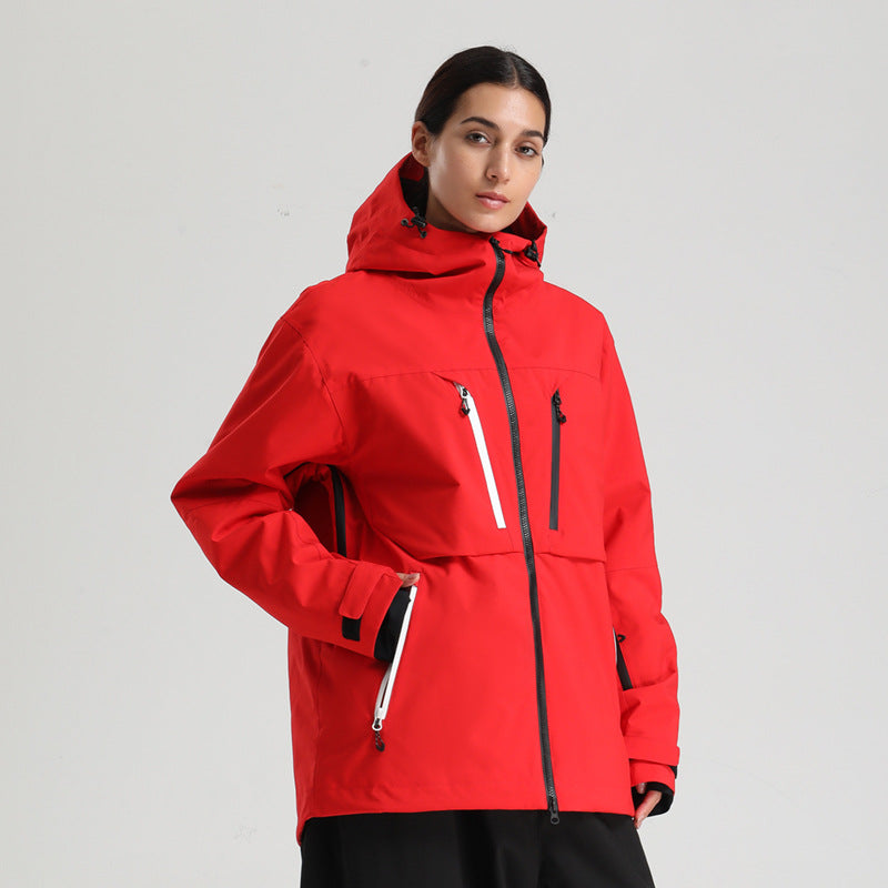 Breathable Waterproof Padded Loose-Fit Snow Jacket | PHYLIA