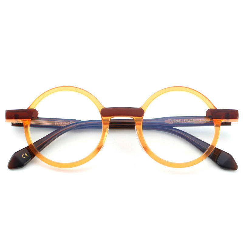 Retro Large Frame Glasses – Bold Statement | PHYLIA