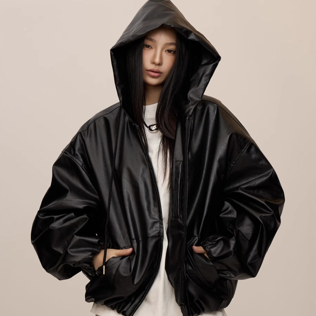 Stylish Long Hooded Jacket | PHYLIA