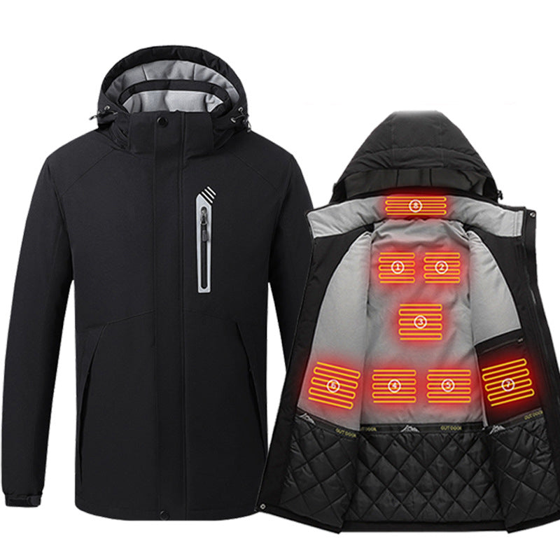 Smart Heating Jacket – USB Powered Warmth | PHYLIA