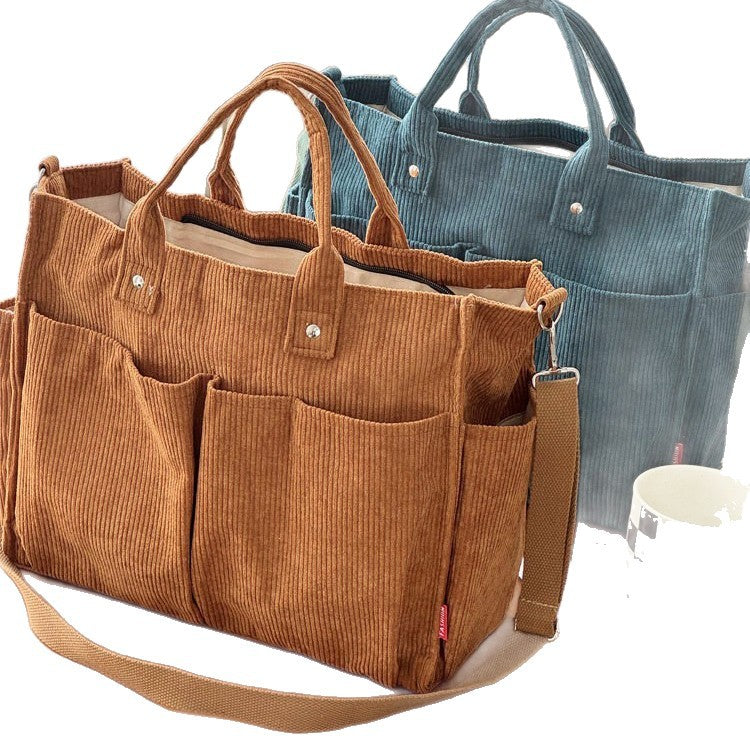 Large-Capacity Minimalist Tote Bag for Commuting | PHYLIA
