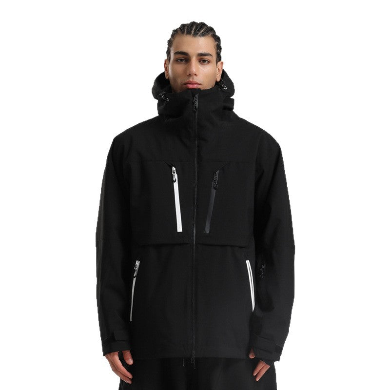 Waterproof Padded Snow Jacket - Breathable Ski Coat | PHYLIA