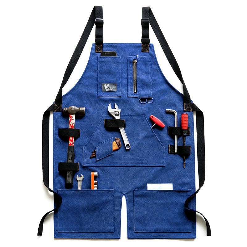 Men’s Heavy-Duty Waterproof Canvas Gardening Apron | PHYLIA
