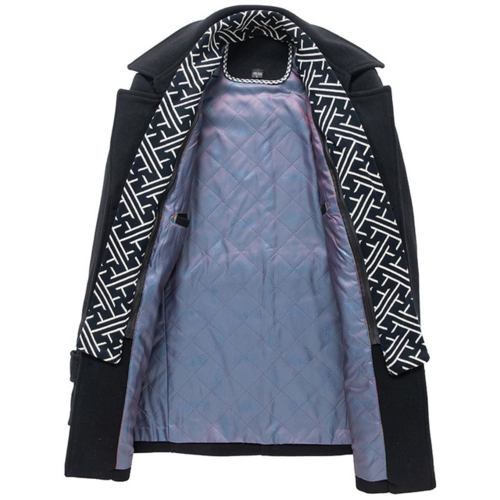 Detachable Scarf Wool Coat – Winter Essential | PHYLIA