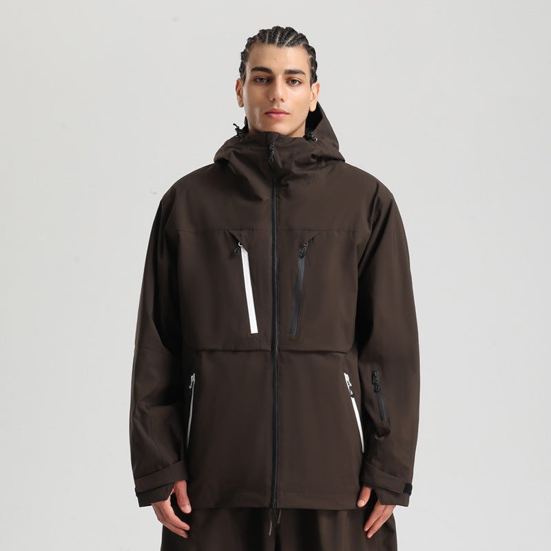 Breathable Waterproof Padded Loose-Fit Snow Jacket | PHYLIA