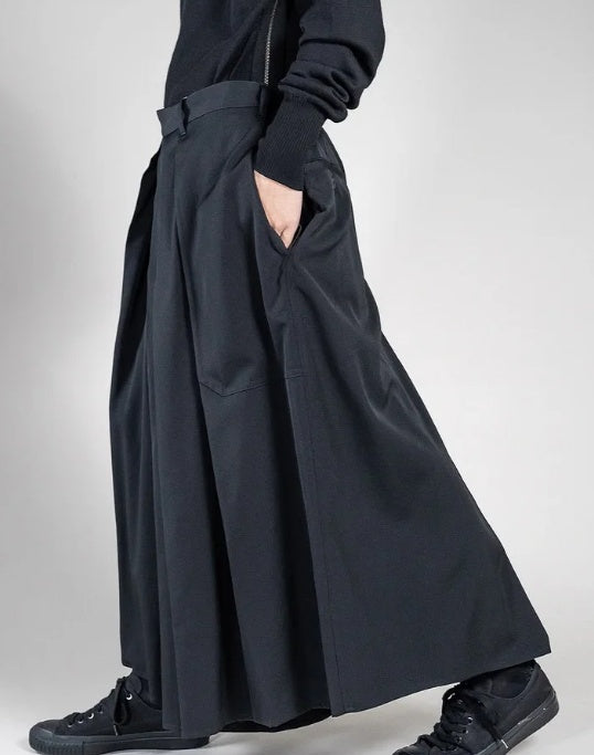 Pleated Plus Size Comfortable Loose Fit Casual Pants | PHYLIA