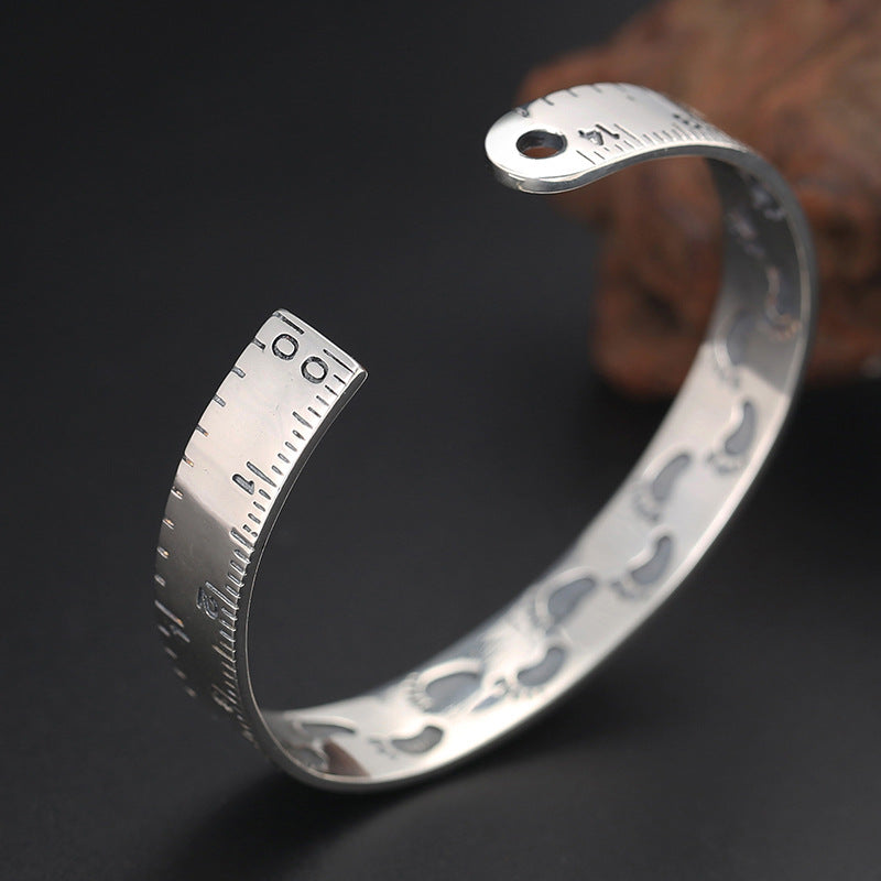 Ruler Design Bracelet – Creative Statement Jewelry | PHYLIA
