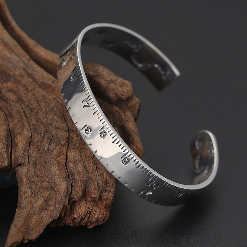 Ruler Design Bracelet – Creative Statement Jewelry | PHYLIA