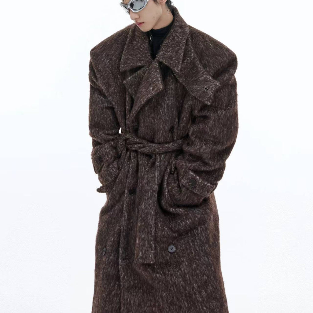 Double Layer Woolen Coat