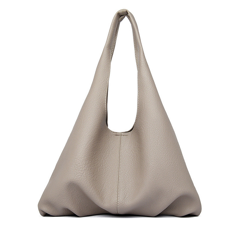 Minimalist Large Shoulder Bag – Spacious Everyday Tote | PHYLIA