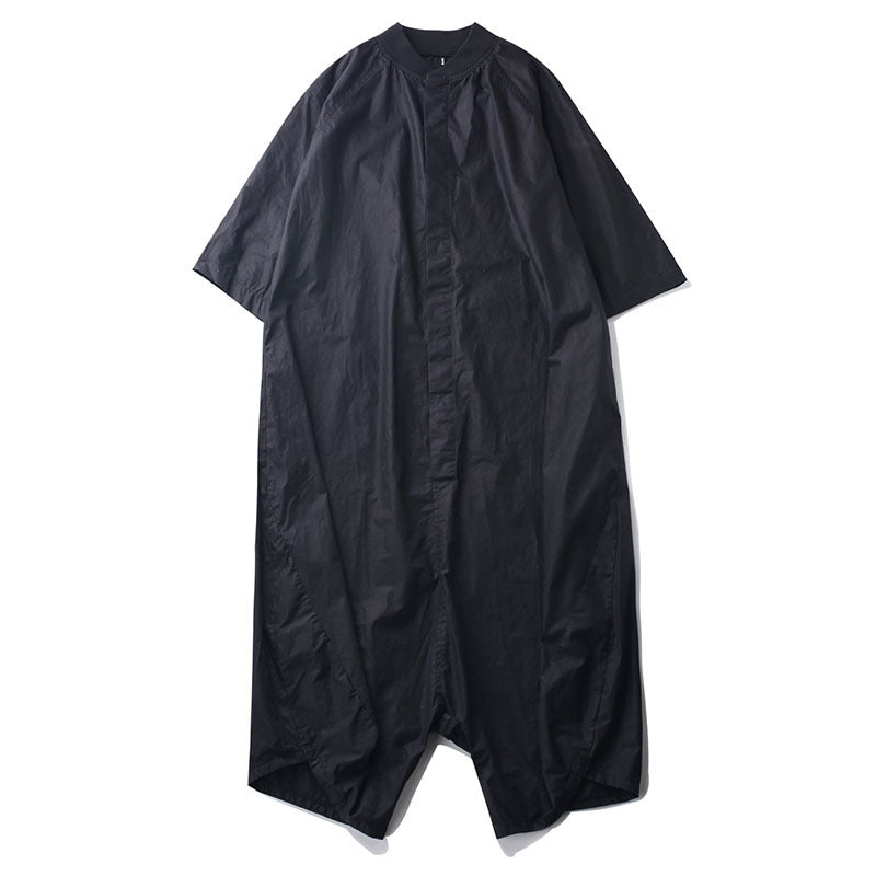 Loose Batwing Sleeve Wide-Leg Trousers Jumpsuit | PHYLIA